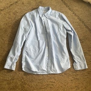 Uniqlo casual medium blue shirt